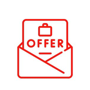 envelop with offer